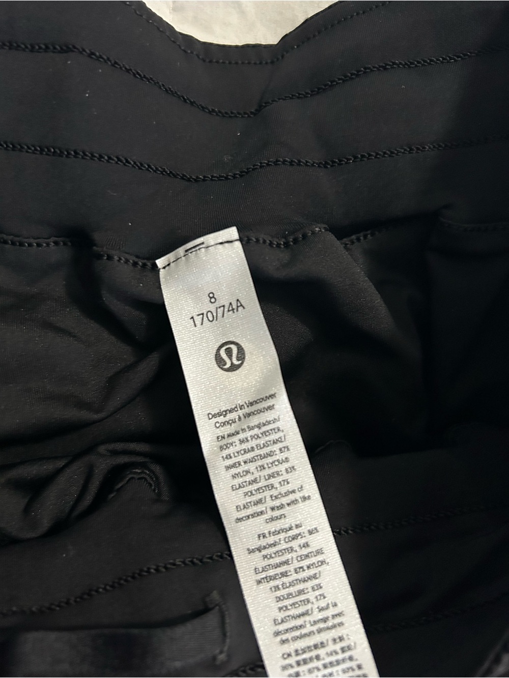 Lululemon Track That Mid-Rise Lined Short 5" Size 8 - Picture 5 of 11